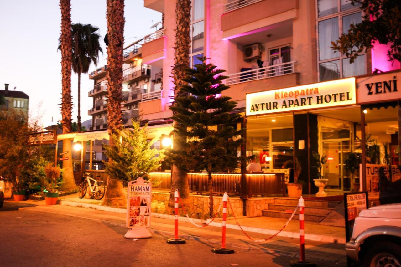 Kleopatra Aytur Apart Hotel アランヤ エクステリア 写真